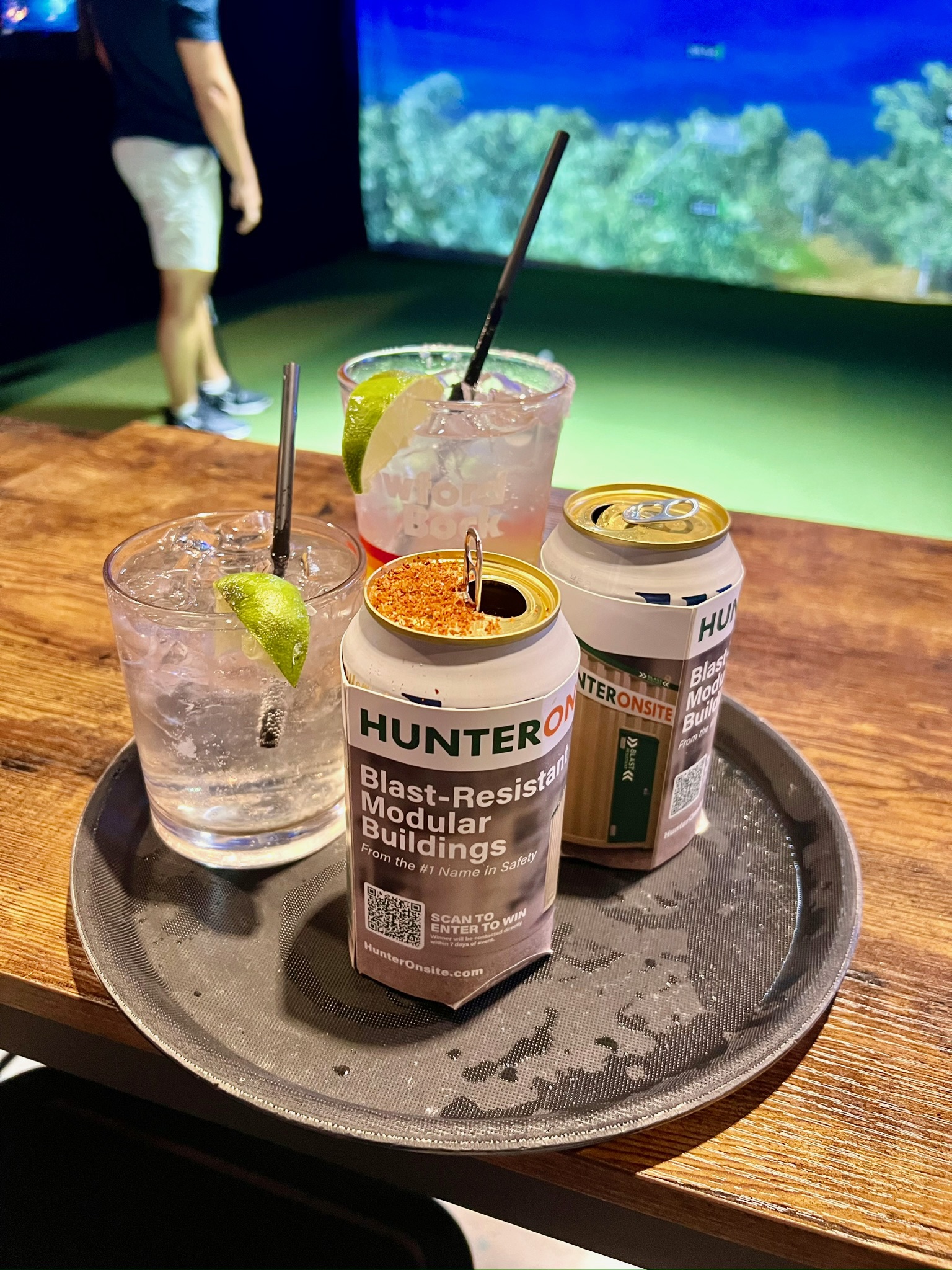 Drink sleeves for corporate sponsorships