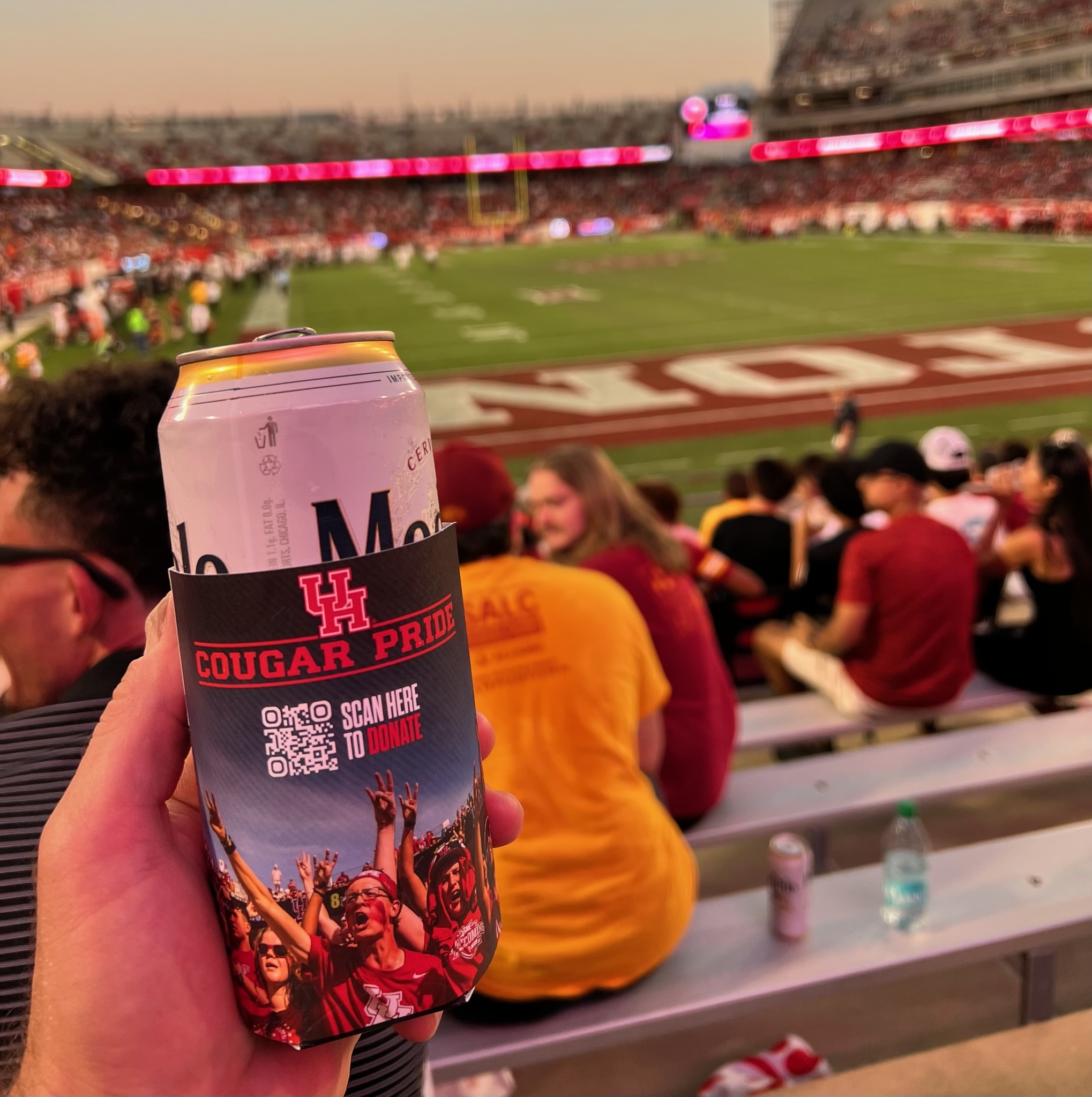 Drink sleeves for sports and live events