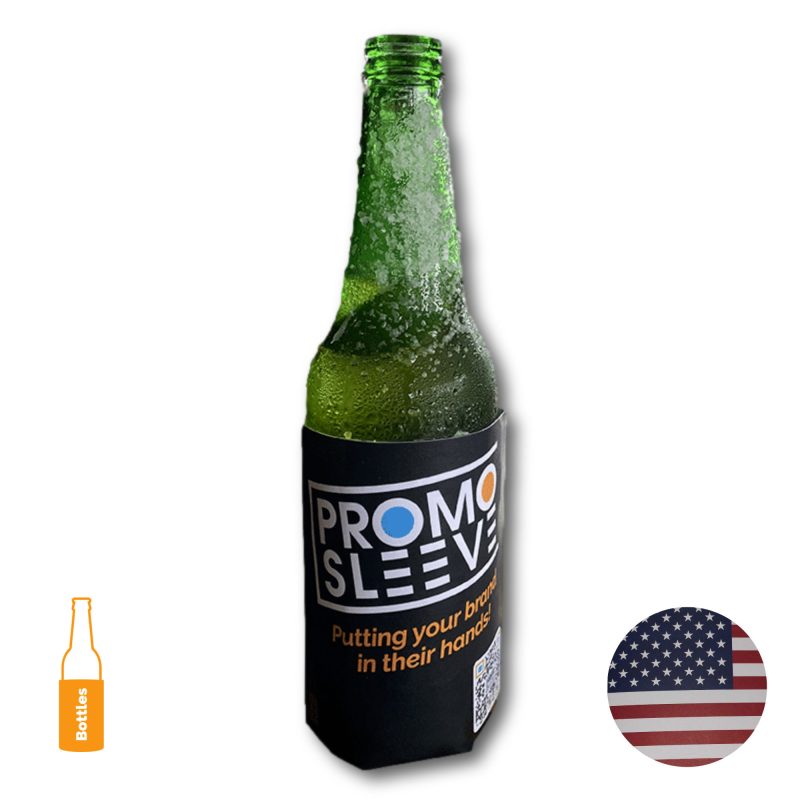 American Flag Bottle Promo Sleeve